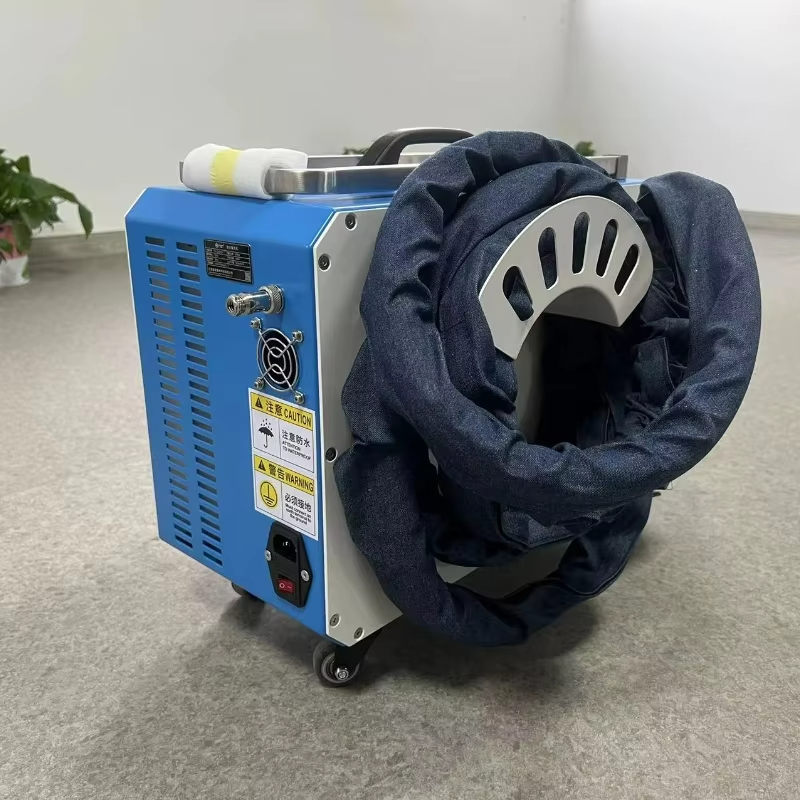 220V Pulsed Laser Cleaning Machine Handheld Laser Rust Removal for Rust Paint Oxide Oil Removal from Tire Molds