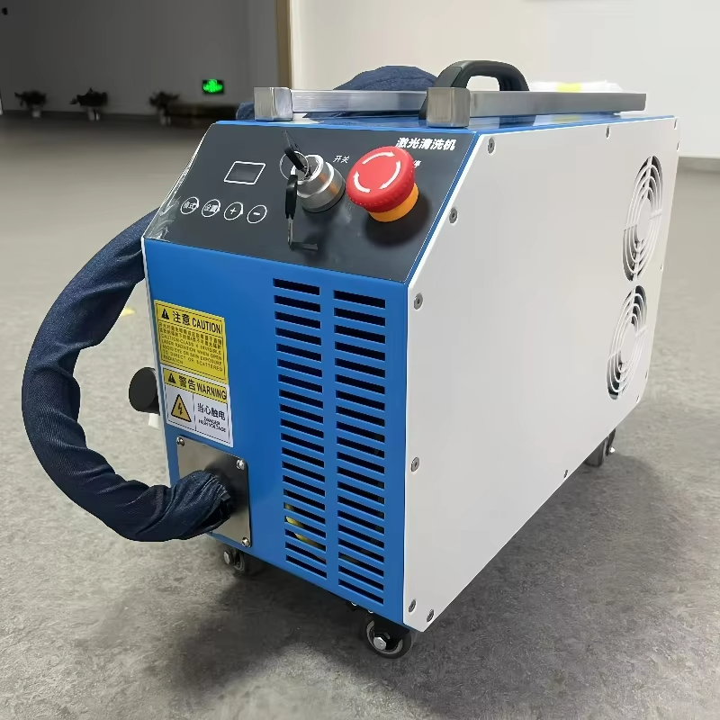 220V Pulsed Laser Cleaning Machine Handheld Laser Rust Removal for Rust Paint Oxide Oil Removal from Tire Molds